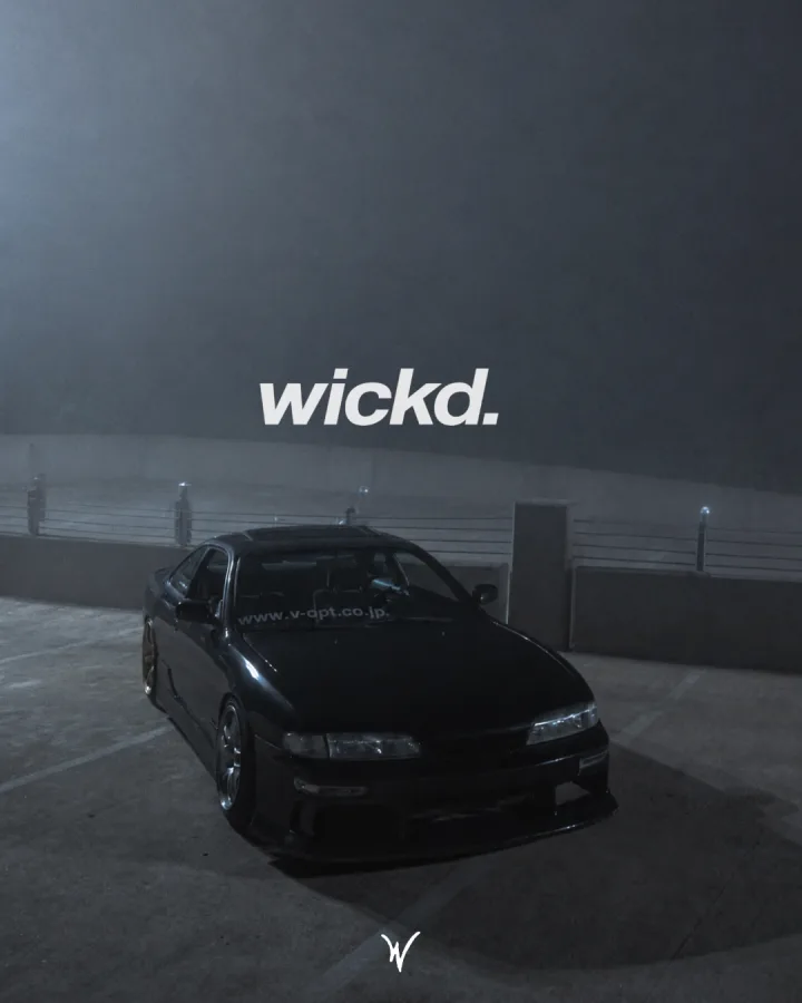 wickd poster - s14 parking garage